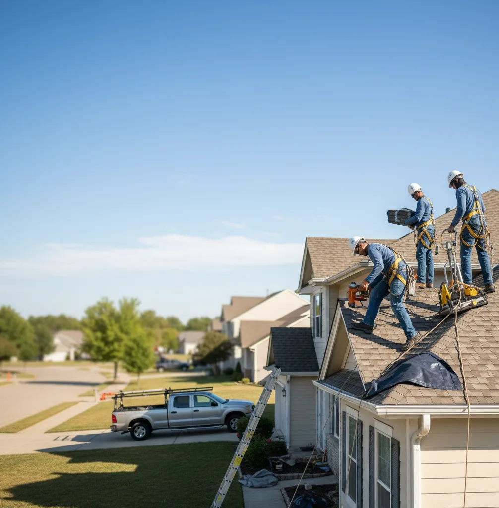 Roof Repair in Lisbon Falls